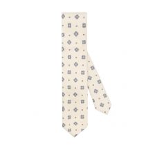 Gierre Milano Seidenkrawatte mit Allover-Print in 0