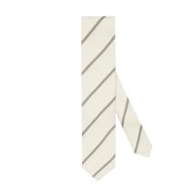 Gierre Milano Seidenkrawatte mit diagonalen Streifen in 0