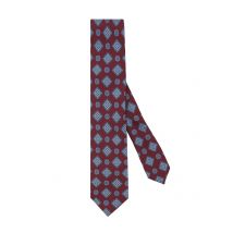 Gierre Milano Seidenkrawatte mit Medaillon-Print in 0