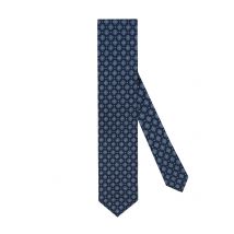 Gierre Milano Seidenkrawatte mit Medaillon-Print in 0