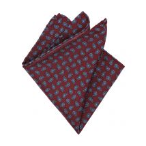 Gierre Milano Seiden-Einstecktuch mit Paisley-Muster in 0