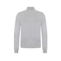 Fedeli Softer Rollkragenpullover mit Schurwolle-Kaschmir-Mix in 56