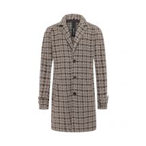 Distretto Wende-Kurzmantel aus einem Woll-Mix mit fallendem Revers in 54