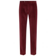 Berwich Feincordhose mit Bundfalte und Riegelverschluss in 44