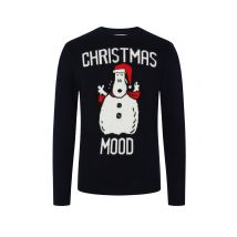 Mc2 Saint Barth Pullover aus einem Wolle-Kaschmir-Mix mit Snoopy-Motiv in M