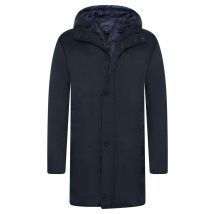 Maximilian Parka mit abnehmbarer Kapuze und Microfaser-Daunenfüllung in 48