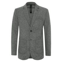 Distretto Sakko aus einem Schurwoll-Mix mit aufgesetzten Taschen in 54