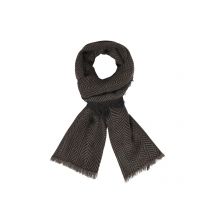 Dante Softer Schal aus einem Wollmix mit Fischgrätmuster in 0