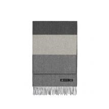 Dante Kaschmirschal mit Fischgrätmuster und Fransen in 0