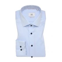 1863 by Eterna Baumwollhemd in Vollzwirn-Qualität mit Ausputz, Modern Fit in 39S