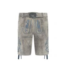 Spieth & Wensky Trachten-Lederhose Garvin mit traditionellen Stickereien in 48