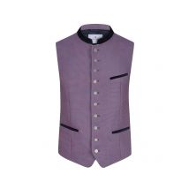 Amsel Trachtenweste Anselm mit Rautenmuster und Stretchanteil in 50