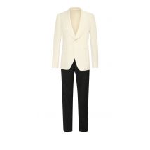 Luigi Bianchi Gala-Anzug mit einreihigem Blazer mit Schalkragen in 56
