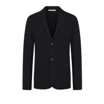 Maurizio Baldassari Cardigan in Blazer-Optik aus edler italienischer Schurwolle in 50