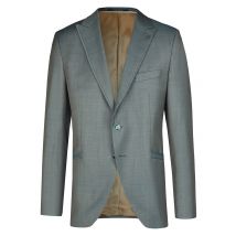 Wilvorst Einreiher-Sakko aus Schurwolle mit Innenfutter in 50