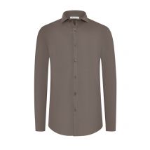 Stefan Brandt Jerseyhemd aus adlem Urpima Sea Island® Baumwoll-Piqué, Slim Fit in S