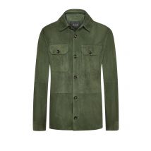 AGF Marostica Weiche Velourslederjacke in Overshirt-Optik in 50