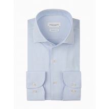 Profuomo Japanese Knitted Hemd aus einem Baumwoll-Mix, Slim Fit in 39S