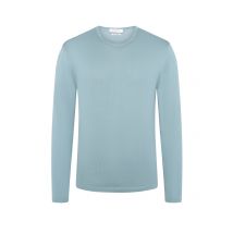 Daniele Fiesoli Softer Rundhalspullover aus ägyptischer Baumwolle in M