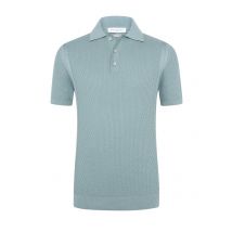 Daniele Fiesoli Leichtes Poloshirt aus edler Giza-Baumwolle in S
