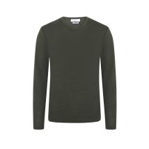 Daniele Fiesoli Leichter Pullover aus Baumwolle mit Reiskornstrick in S