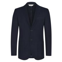 Paoloni Einreiher-Sakko aus Baumwolle in softer Jersey-Qualität in 48