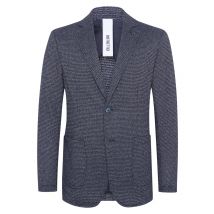 Distretto Einreiher-Sakko aus einem Baumwoll-Mix mit fallendem Revers in 46