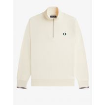 Fred Perry Sweat-Troyer mit Logo-Stickerei und Streifenakzenten in S