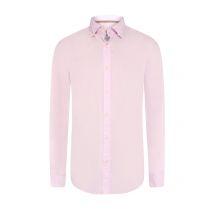 Fil Noir Leichtes Stretch-Hemd mit Button-Down-Kragen, Regular in 38