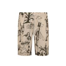 OAS Schnelltrocknende Badeshorts mit grafischem Print in M