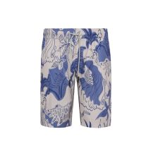 OAS Schnelltrocknende Badeshorts mit grafischem Print in S