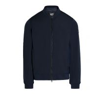 Alpha Tauri Wasserabweisender Blouson mit Logo-Aufnäher in M