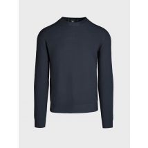 Alpha Tauri Gestrickter Stretch-Pullover mit feiner Struktur in S