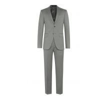 Sartoria Latorre Einreiher-Anzug aus Schurwolle mit steigendem Revers in 46