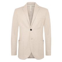 Harris Wharf London Strukturiertes Sakko aus Baumwolle mit fallendem Revers in 48