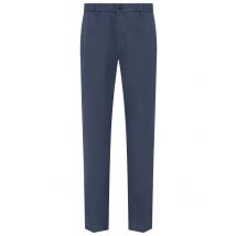 Four.ten Chino aus einem Leinenmix mit Fischgrätstruktur in 48