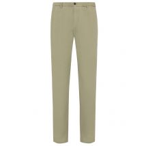 Four.ten Chino aus einem Leinenmix mit Fischgrätstruktur in 44