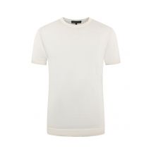 Trusted Handwork Strick-T-Shirt aus Pima Baumwolle mit O-Neck in M