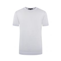 Trusted Handwork Strick-T-Shirt aus Pima Baumwolle mit O-Neck in XL