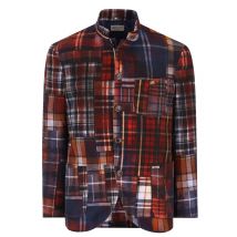 Luis Trenker Feincord-Blazer Lusandro mit Karomuster im Landhausstil in 56