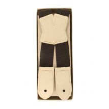 Luise Steiner Trachten-Hosenträger Canvas mit Hirschleder in 120