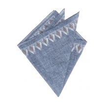 Biella Bandana aus Baumwolle mit gemustertem Rand in 0