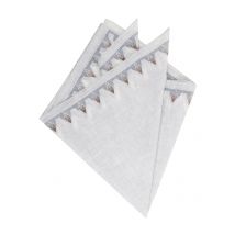 Biella Bandana aus Baumwolle mit gemustertem Rand in 0