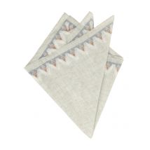 Biella Bandana aus Baumwolle mit gemustertem Rand in 0