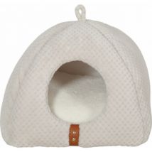 Zolux -Abri igloo pour chat Paloma 40 x 41 x 37 cm - Coloris Beige