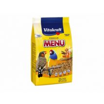 Vitakraft -Aliment complet pour oiseaux Menu Exotique - Sac dehet fraîcheur de 900 g (DLUO courte)