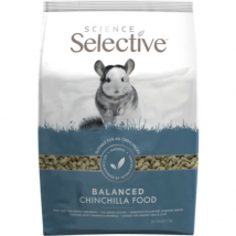 Supreme -Alimentation chinchilla Science Selective - Sac de 1,5 kg