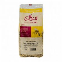 Gasco -Alimentation complète mélange de graines pour tourterelles - Sac de de 5 kg