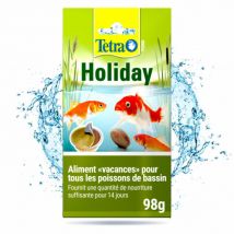 Tetra -Alimentation Pond Holiday 1 bloc x 98 g pour poissons de bassin