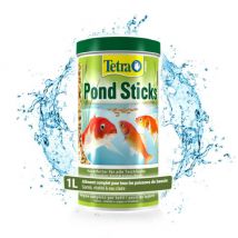 Tetra -Alimentation Pond Sticks pour poissons de bassin Contenance 1 litre - lot de 3